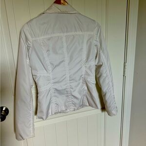Paris blues outerwear white jacket. Size S